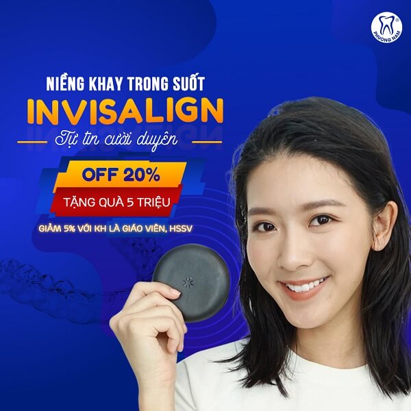 Niềng răng Invisalign tại Phương Nam - ưu đãi 20%