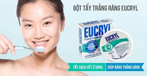 Kem đánh răng Eucryl - liệu pháp vệ sinh răng sứ hiệu quả