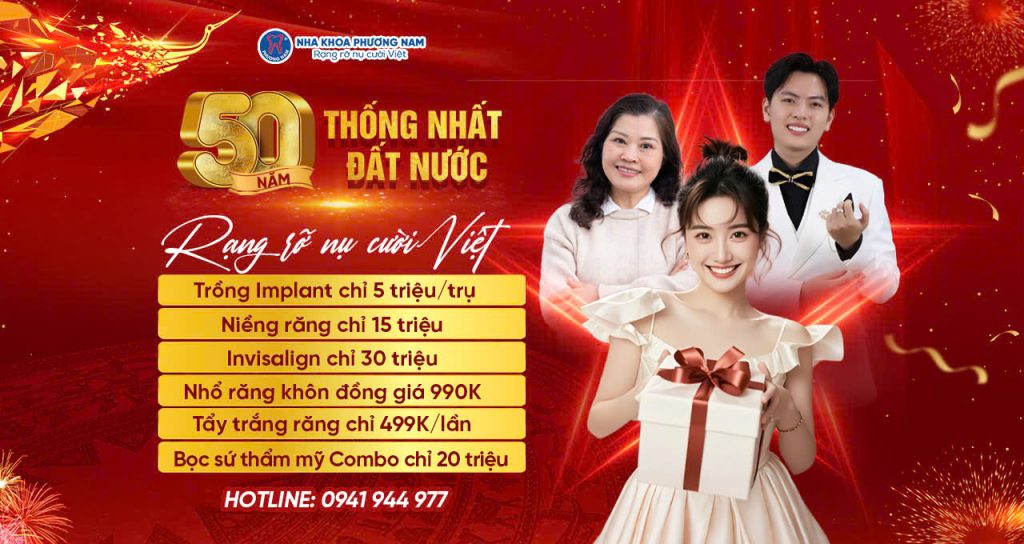 Ưu đãi chào 50 năm thống nhất đất nước