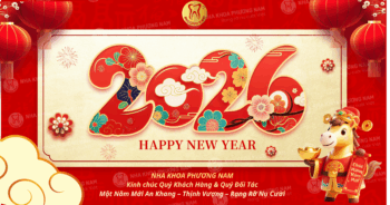 Chúc mừng năm mới 2026 – Nha khoa Phương Nam
